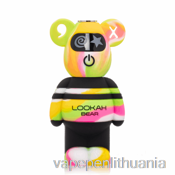 Lookah Bear 510 Baterija Pink Tie Dye Vape Skystis